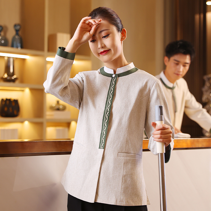 HT032-872-14 – Unisex Autumn/Winter Cleaning Uniform