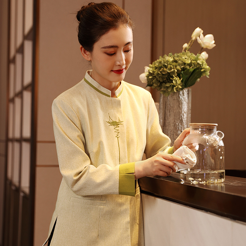 HT032-878 – Women's Autumn/Winter Cleaning Uniform