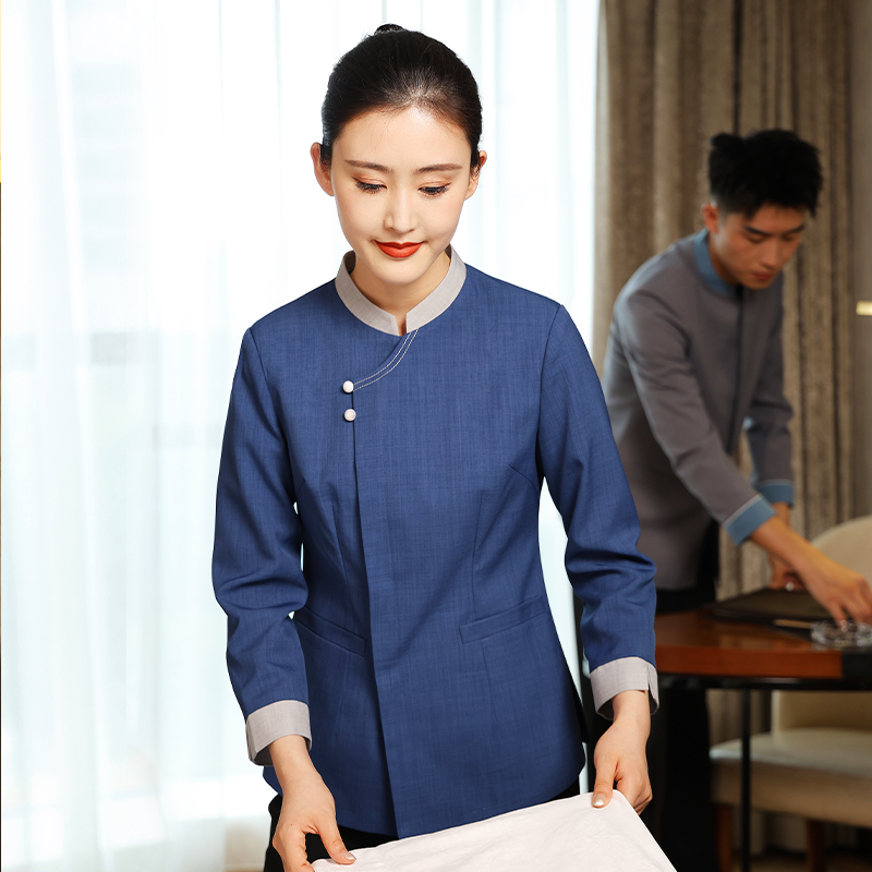 HT032-1517 – Unisex Autumn/Winter Cleaning Uniform