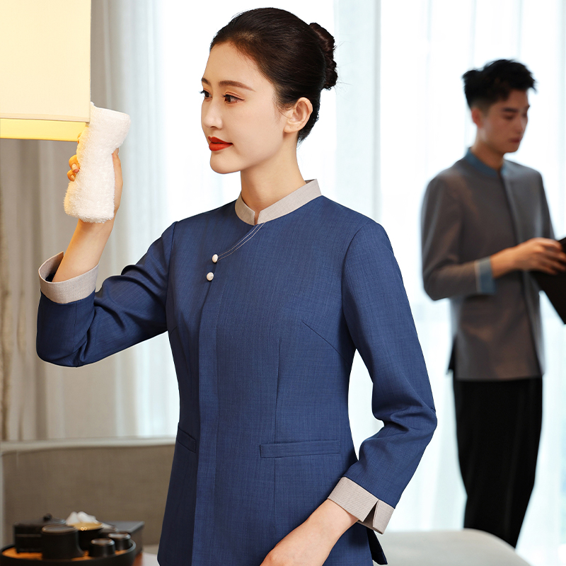 HT032-1517 – Unisex Autumn/Winter Cleaning Uniform