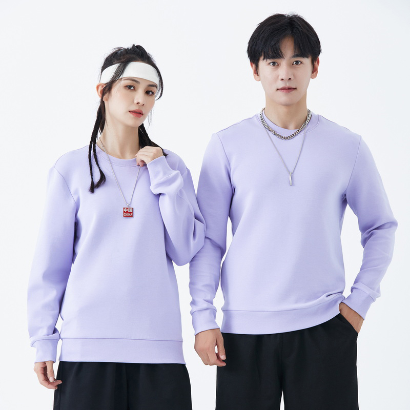 HT042-216 – Air-Layer Basic Crewneck Sweatshirt