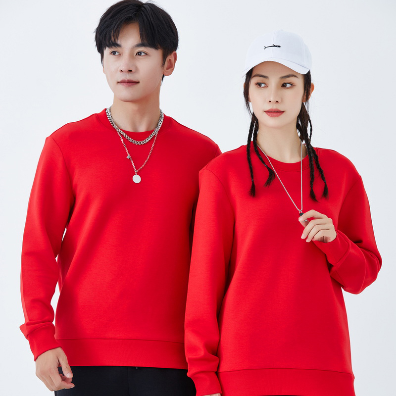 HT042-216 – Air-Layer Basic Crewneck Sweatshirt
