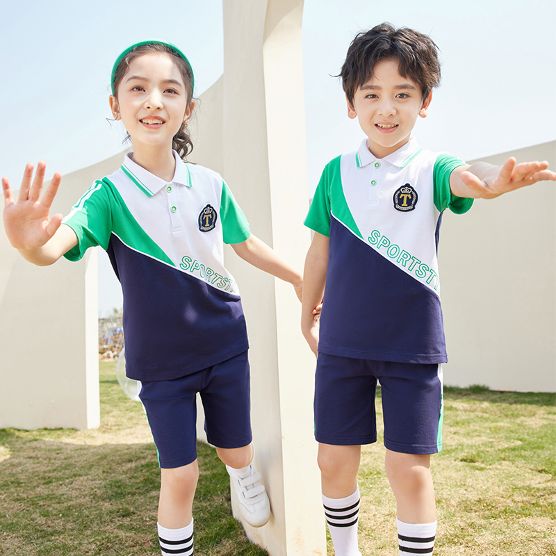 HT054-2201 – Summer Lycra Pique Polo Shirt and Skirt/Shorts Set