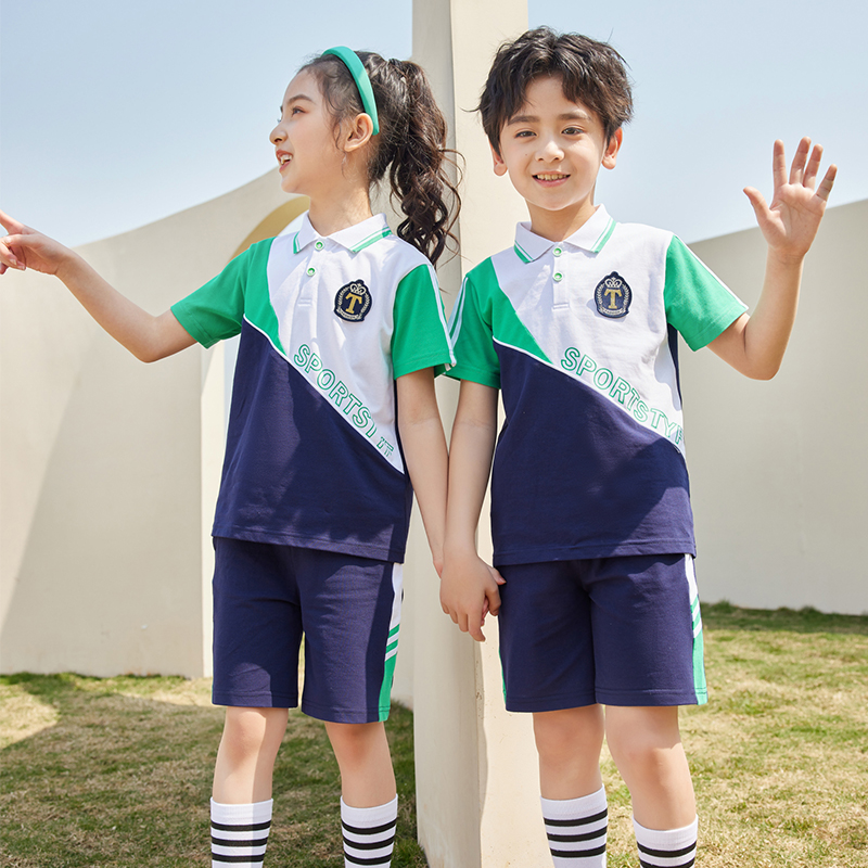 HT054-2201 – Summer Lycra Pique Polo Shirt and Skirt/Shorts Set