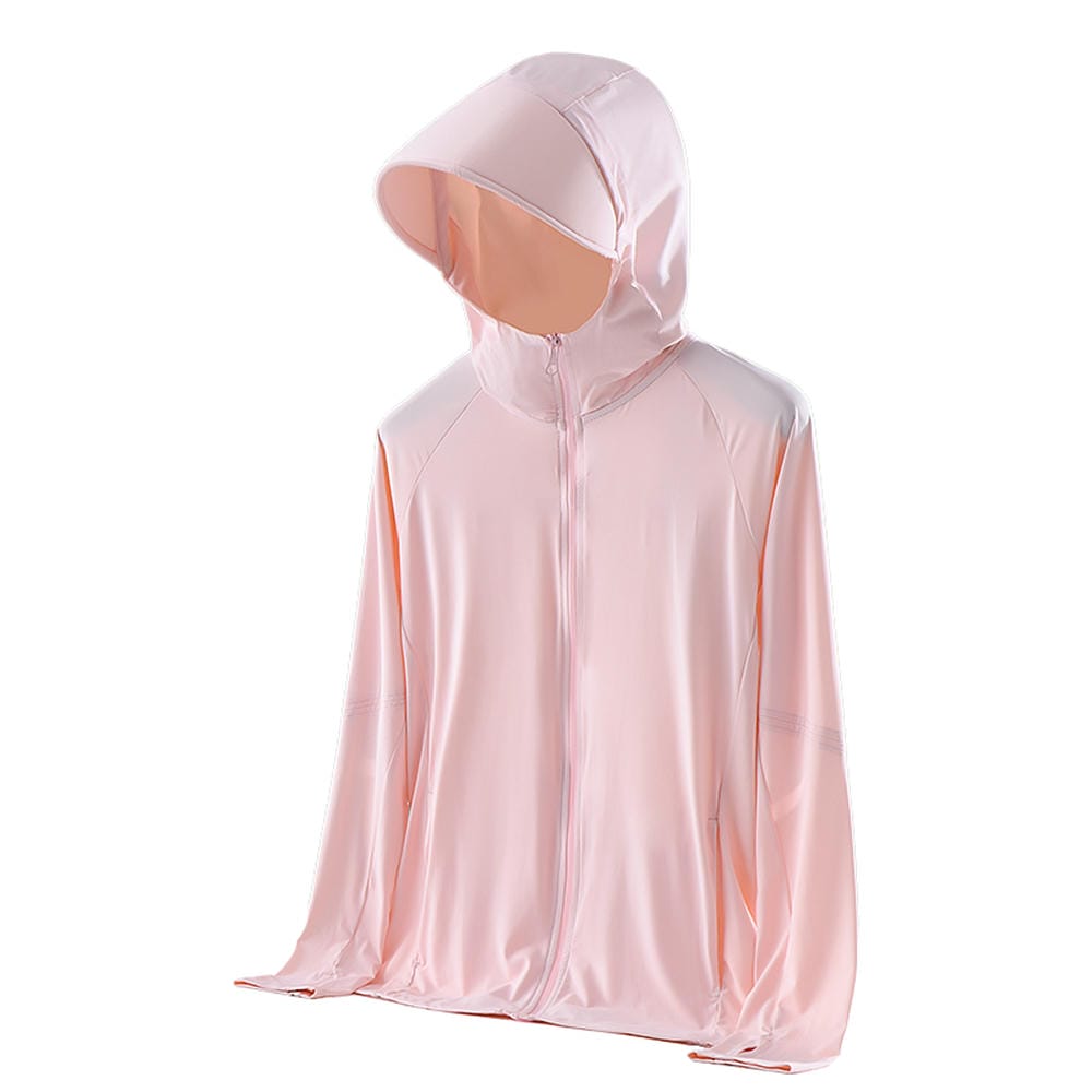 HT012-091 Summer ice?silk knitted fabric men's sun?protective jacket